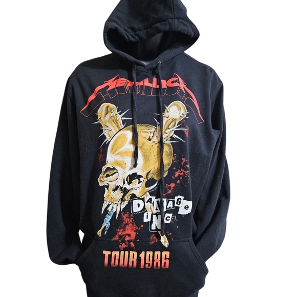 Bravado Other - Metallica Damage Inc Tour 1986 Black Pullover Hoodie